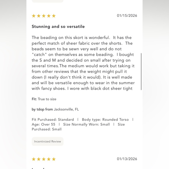 🎉SUPER RARE🎉 Anthropologie NWT Crystal-Embellished Skort size S. - Picture 9 of 16